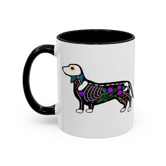 Dia de los Muertos Dachshaund Coffee Mug