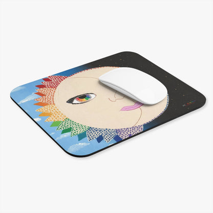 El Sol y La Luna Mouse Pad (Rectangle)