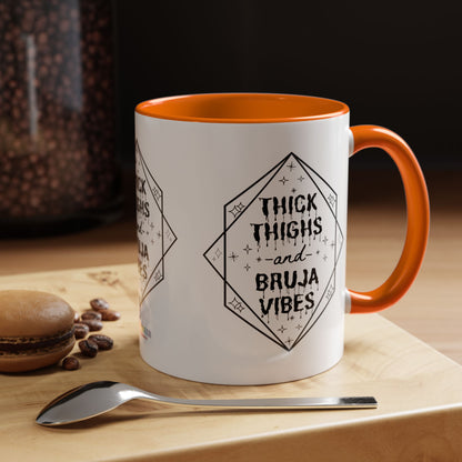 Thick Thighs Bruja Vibes Coffee Mug