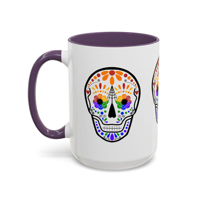 Queer Sugar Skull Coffee Mug