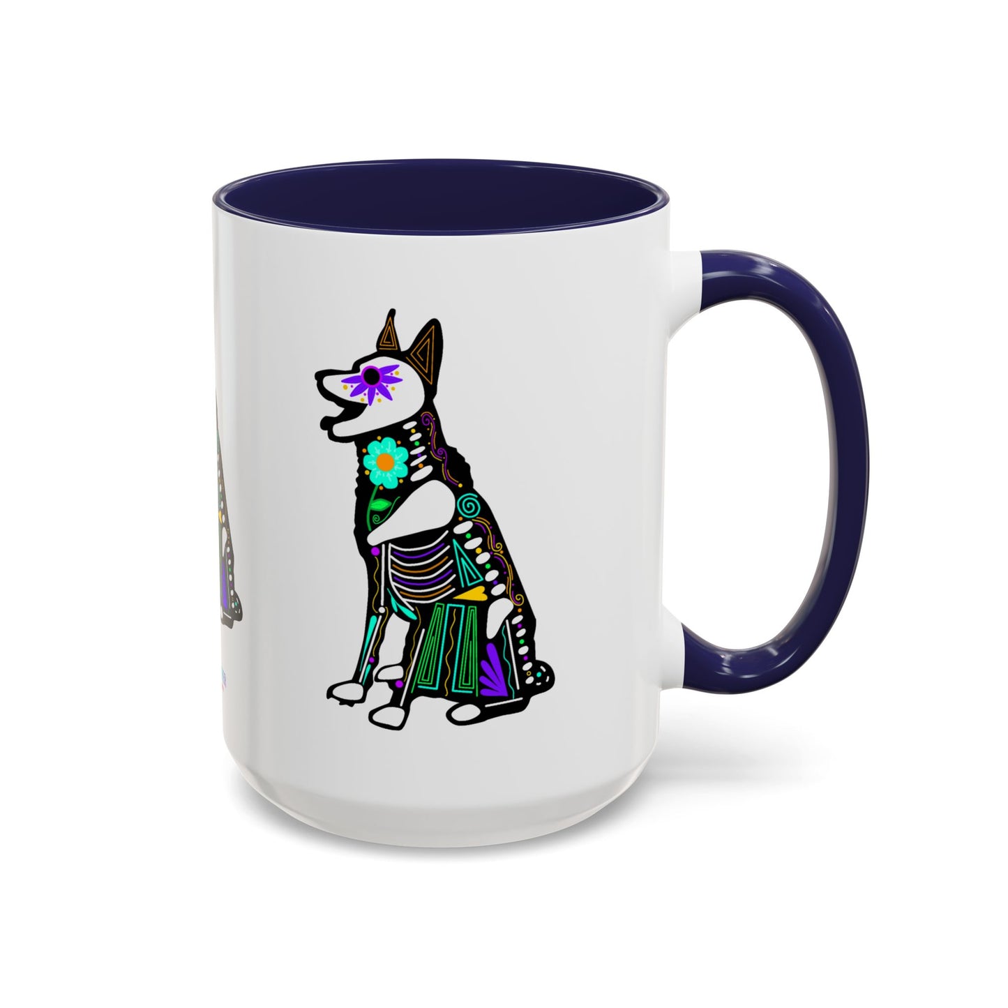 Dia de los Muertos German Shepard Coffee Mug