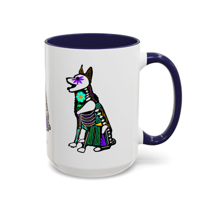 Dia de los Muertos German Shepard Coffee Mug