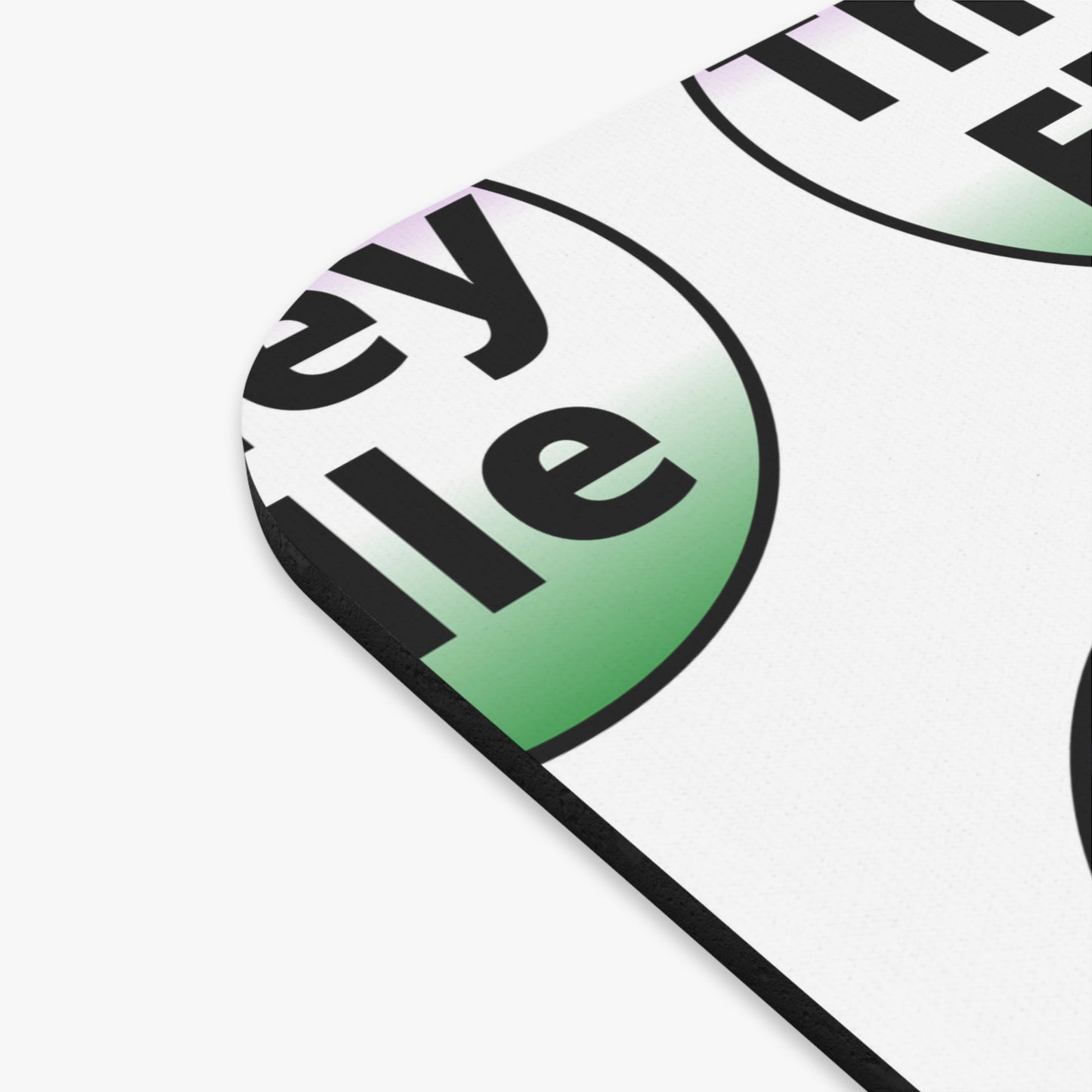 They / Elle - GNC Mouse Pad (Rectangle)