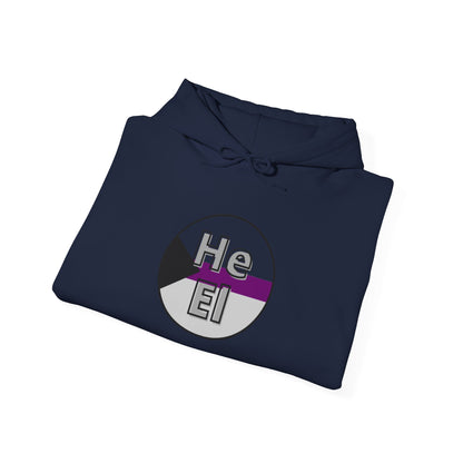 He / El Demi (needs non transparent image) Hooded Sweatshirt