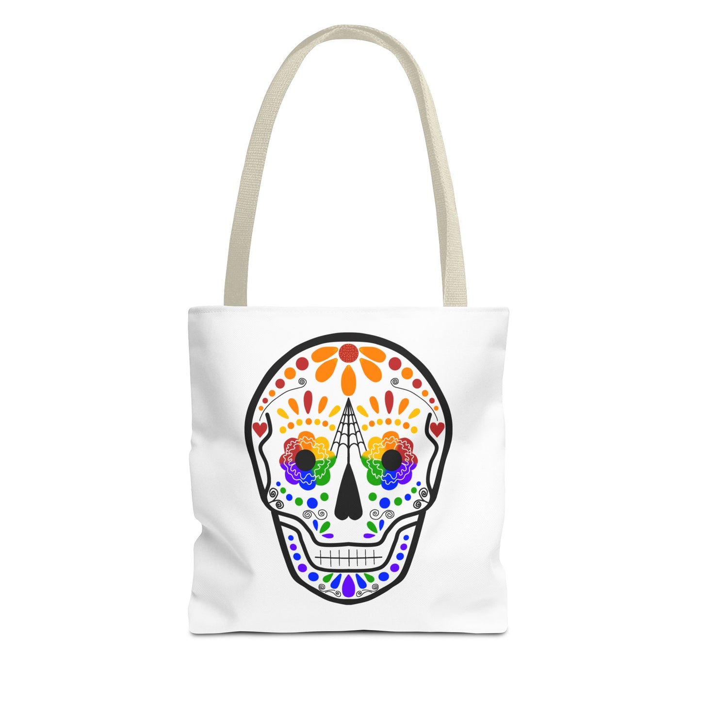 Queer Sugar Skull Tote Bag