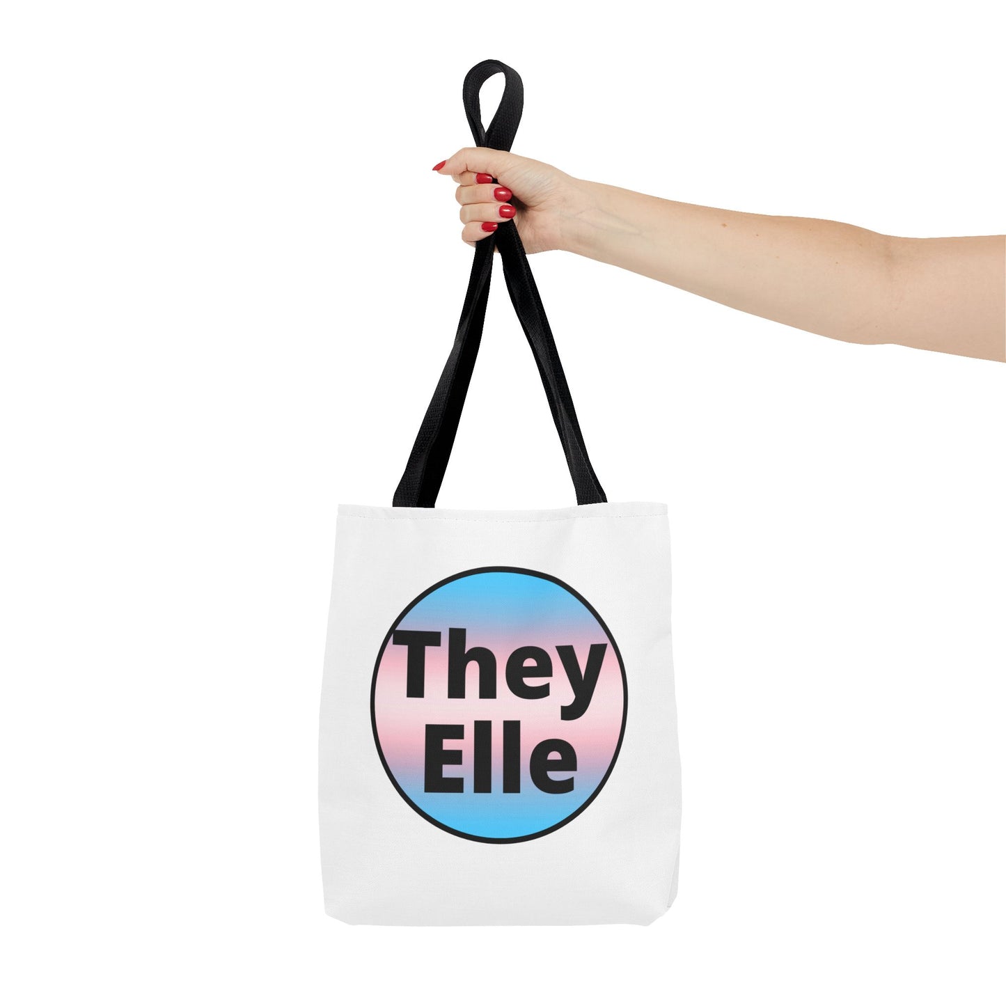 They/Elle Trans Tote Bag