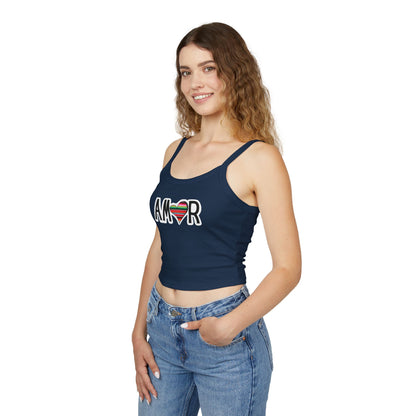 Amor Serape Spaghetti Strap Tank Top