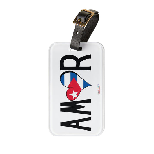 Amor Cuba Luggage Tag