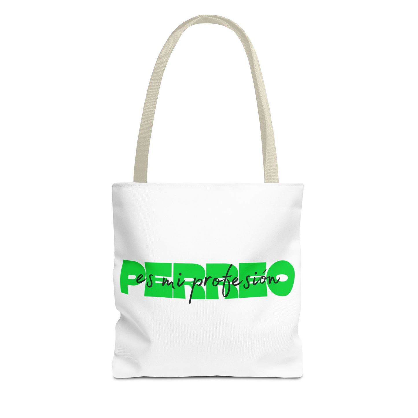 Perreo Es Mi Profesion Green Tote Bag