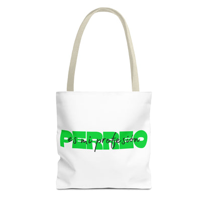 Perreo Es Mi Profesion Green Tote Bag