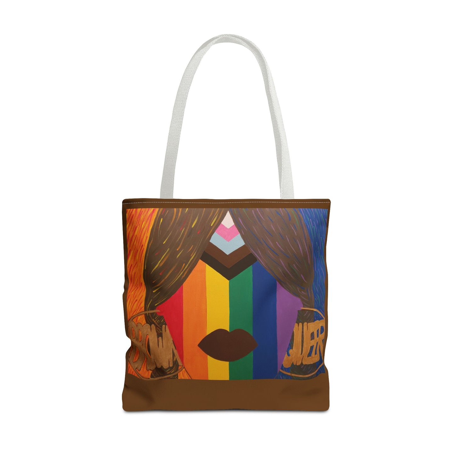 Brown and Queer Tote Bag