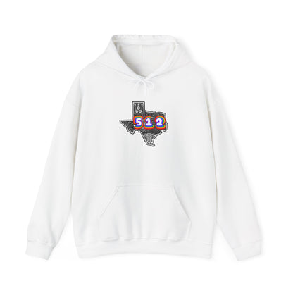 Texas 512 Hooded Sweatshirt