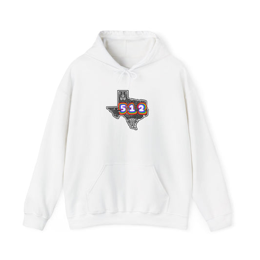 Texas 512 Hooded Sweatshirt