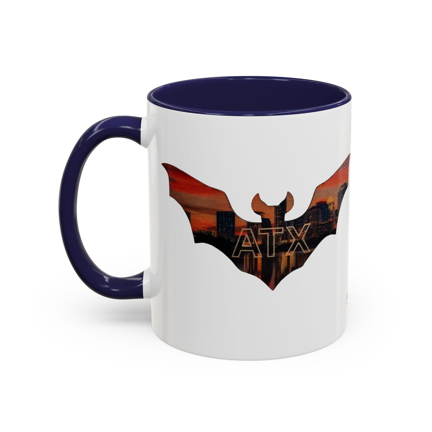 ATX Skyline Bat Coffee Mug