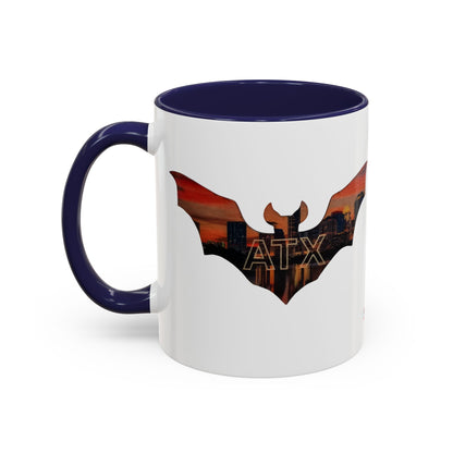 ATX Skyline Bat Coffee Mug