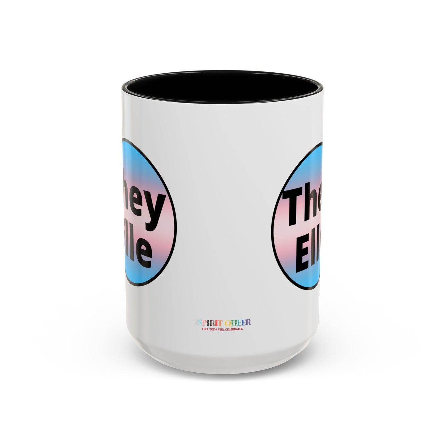 They / Elle Trans Coffee Mug