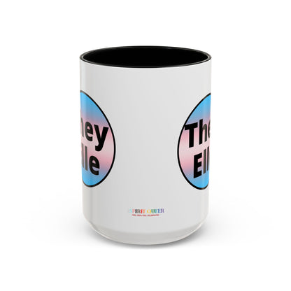 They / Elle Trans Coffee Mug