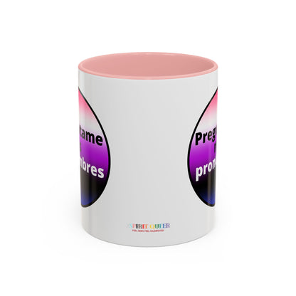 Preguntame mis Pronombres GenderFluid  Coffee Mug