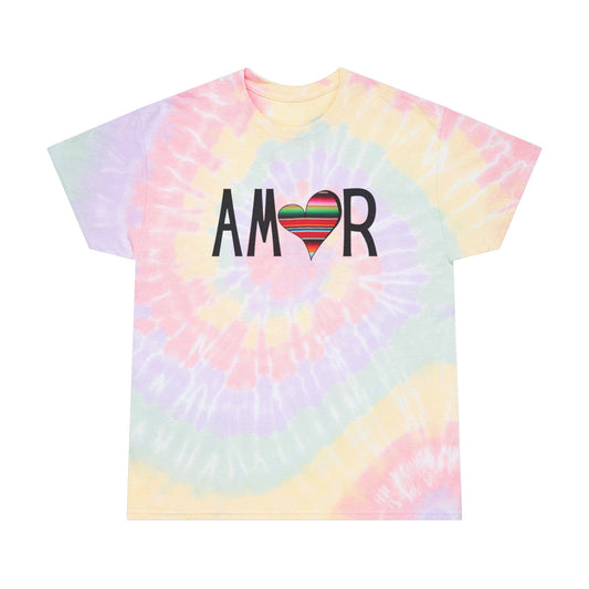 Amor Serape Tie-Dye Tee, Spiral