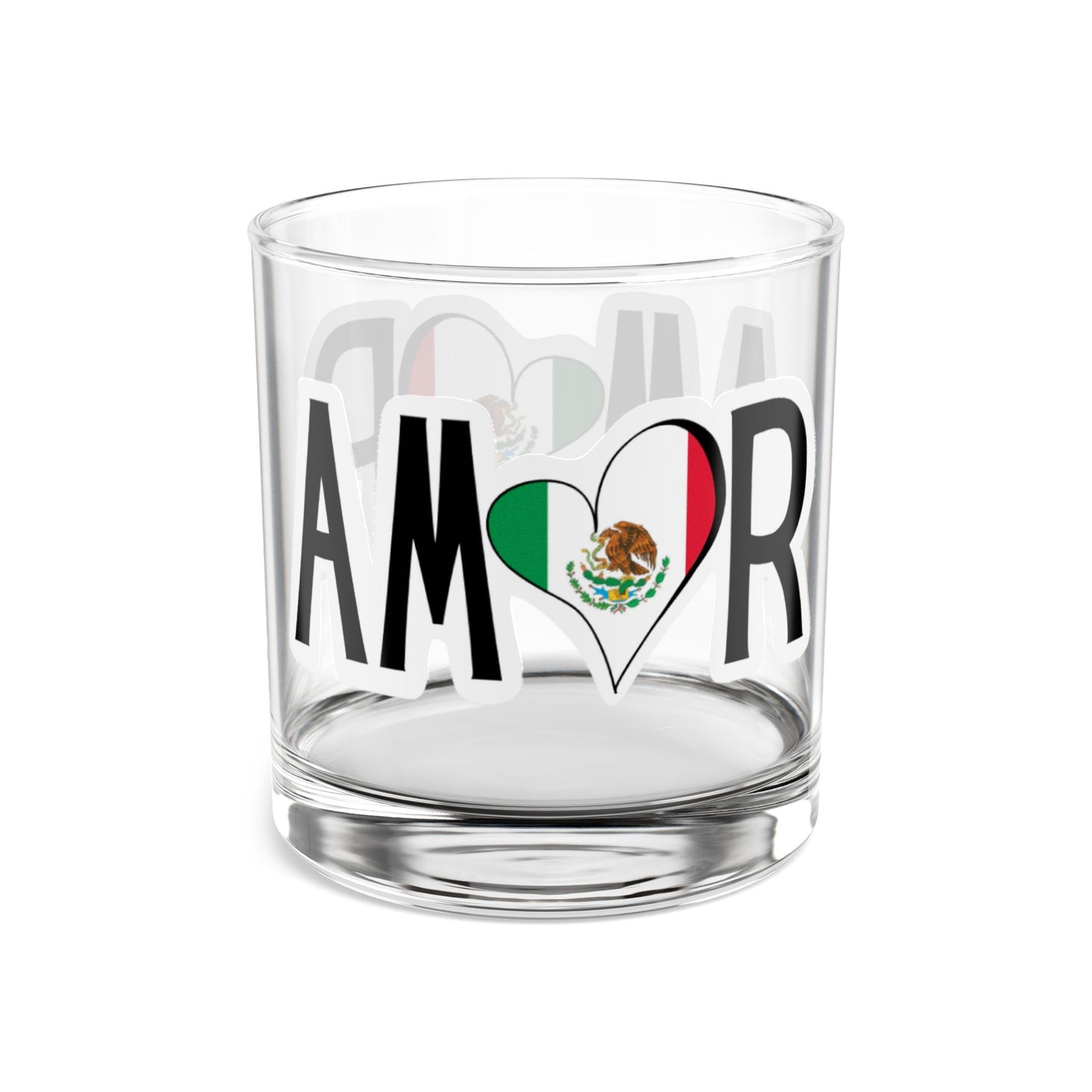 Amor  - Mexico Rocks Glass, 10oz