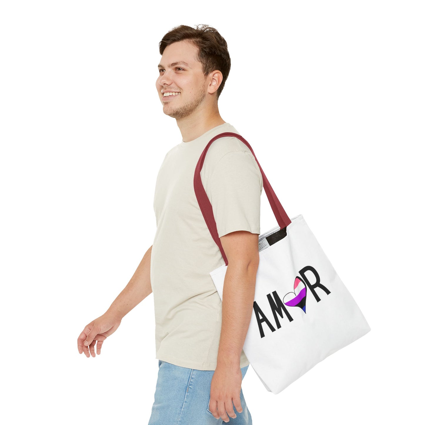 Amor Genderfluid Tote Bag