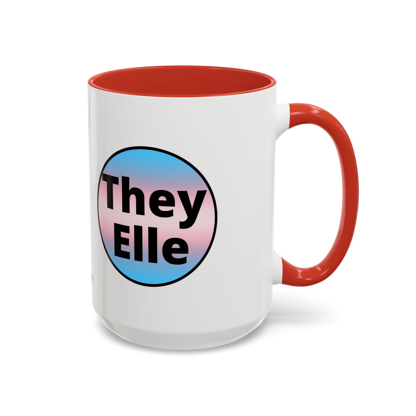 They / Elle Trans Coffee Mug
