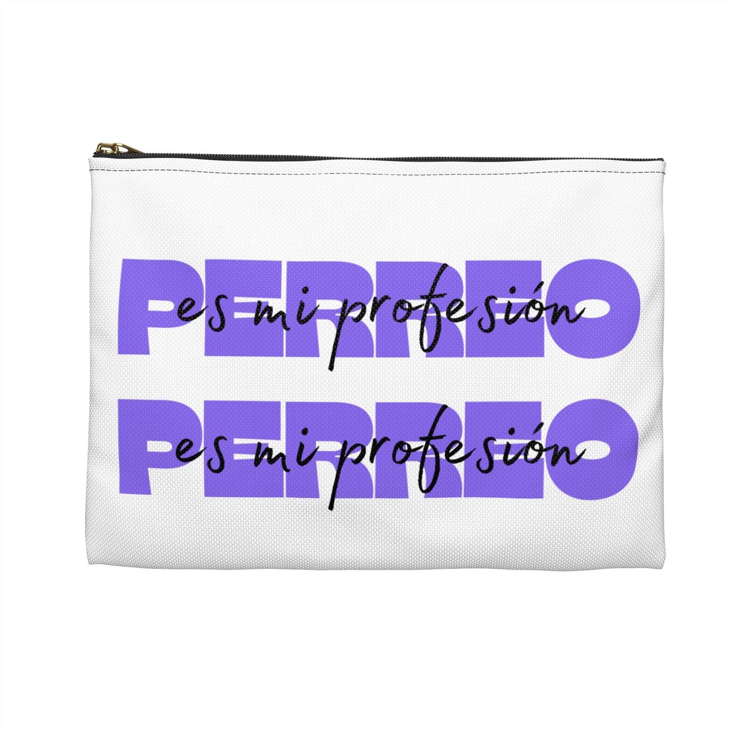Perreo Es Mi Profesion - Purple Accessory Pouch
