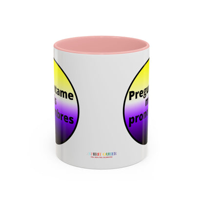 Preguntame mis Pronombres NonBinary Coffee Mug