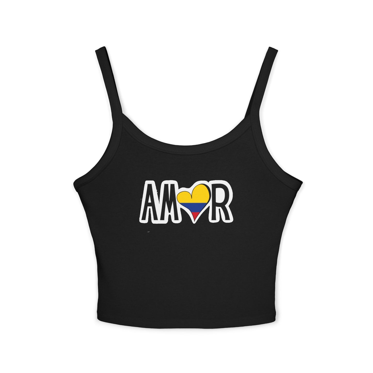 Amor Colombia Spaghetti Strap Tank Top