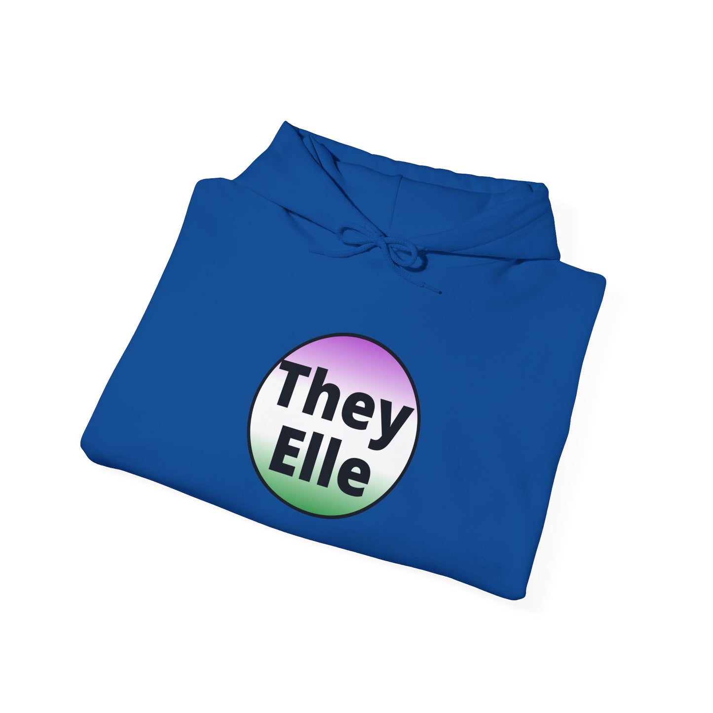 They/Elle Gender NonConforming Hooded Sweatshirt