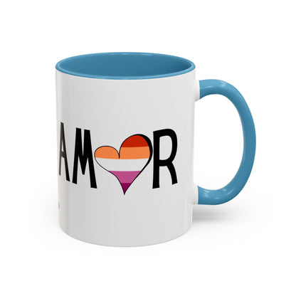 Amor Lesbian Coffee Mug