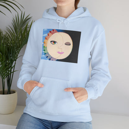 El Sol y La Luna Hooded Sweatshirt