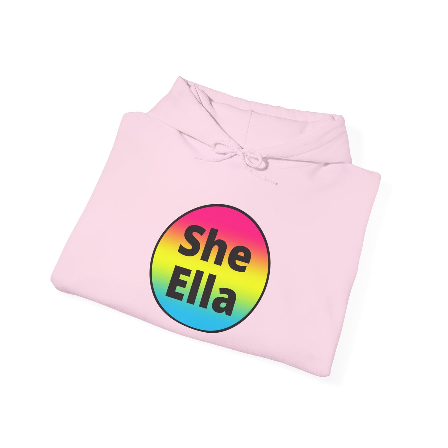 She/Ella Pan Hooded Sweatshirt