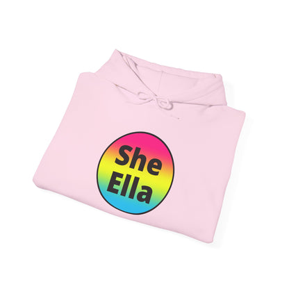 She/Ella Pan Hooded Sweatshirt