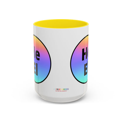 He / El Rainbow Coffee Mug