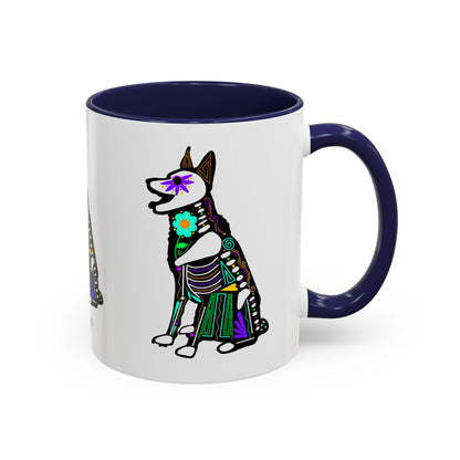 Dia de los Muertos German Shepard Coffee Mug