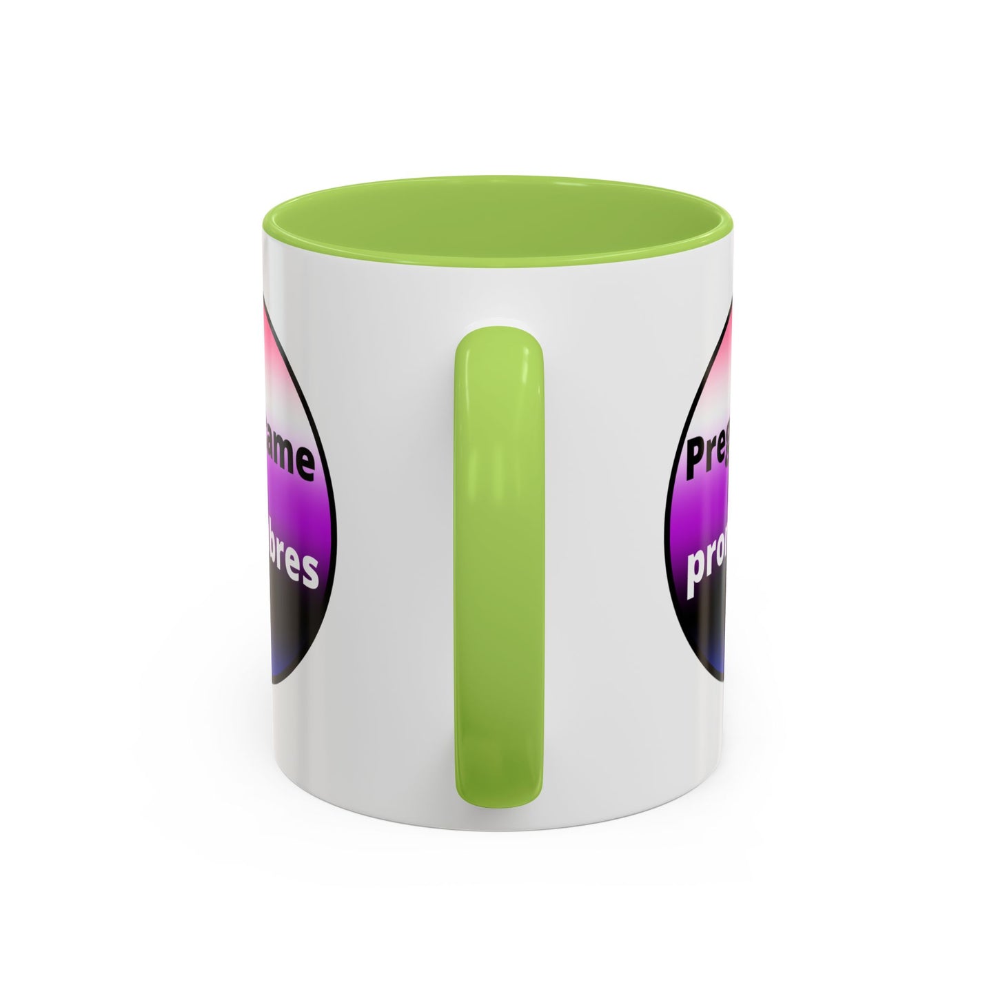 Preguntame mis Pronombres GenderFluid  Coffee Mug