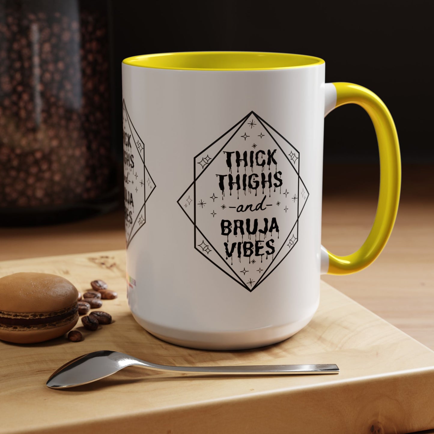Thick Thighs Bruja Vibes Coffee Mug