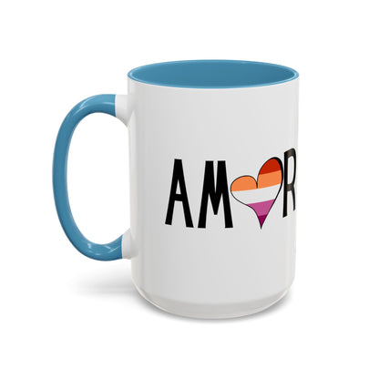 Amor Lesbian Coffee Mug
