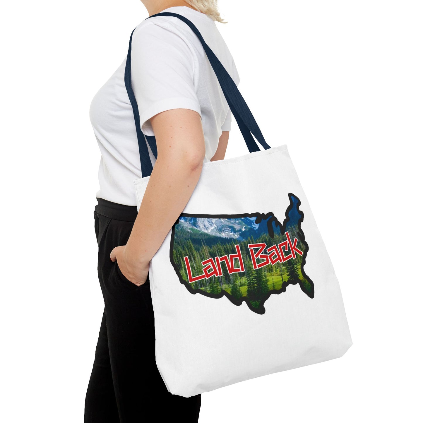 Land Back USA Tote Bag