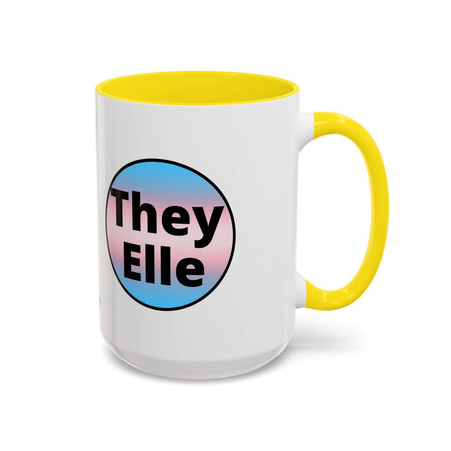 They / Elle Trans Coffee Mug