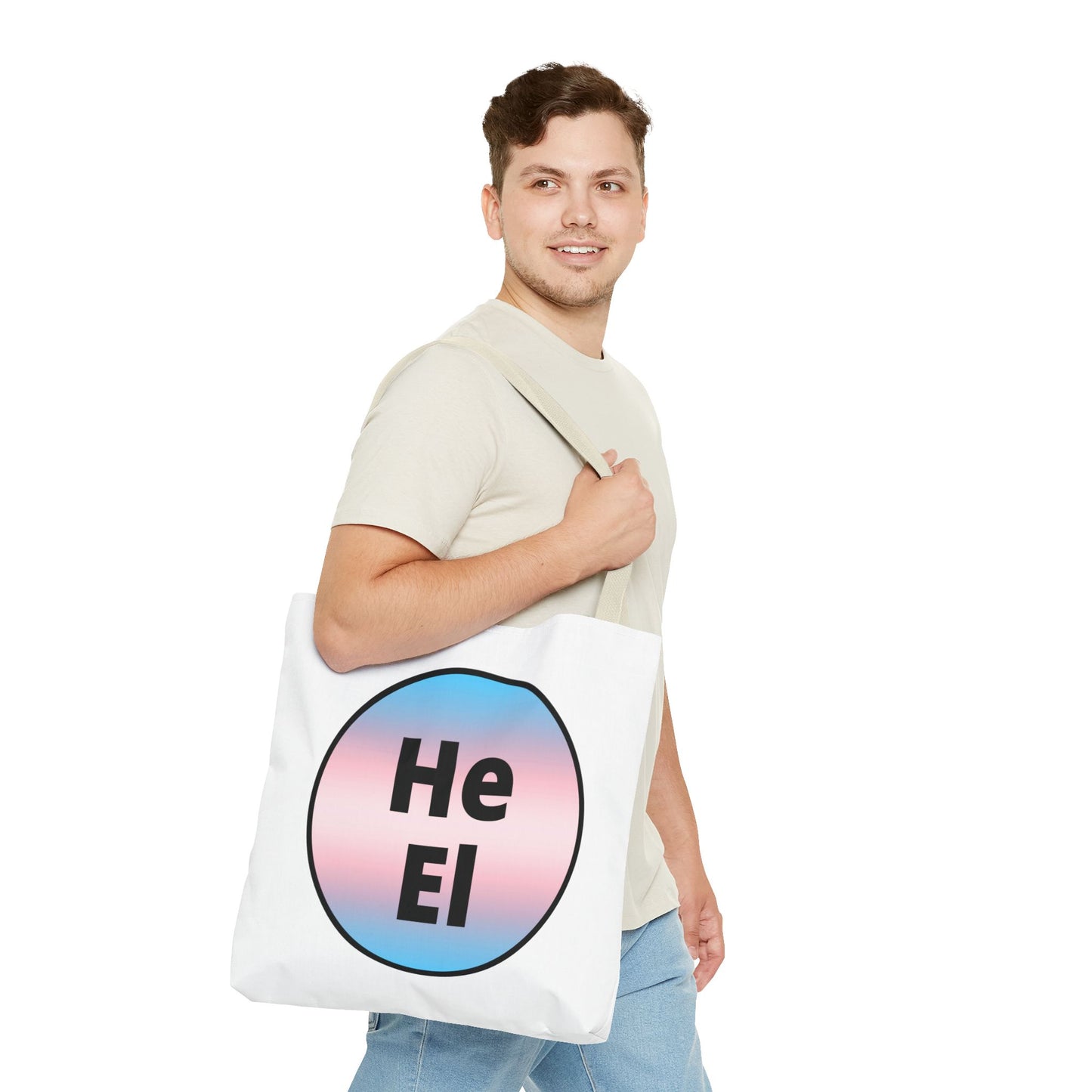 He / El Trans Tote Bag