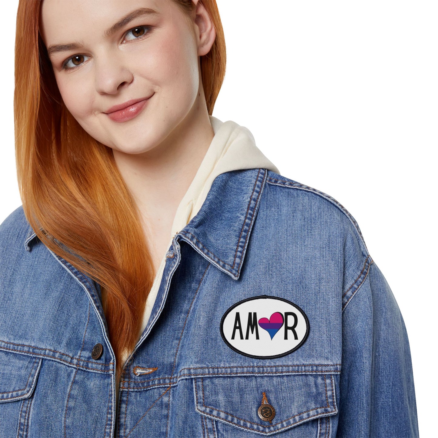 Amor Bi Iron-On Patch