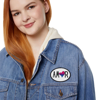 Amor Bi Iron-On Patch