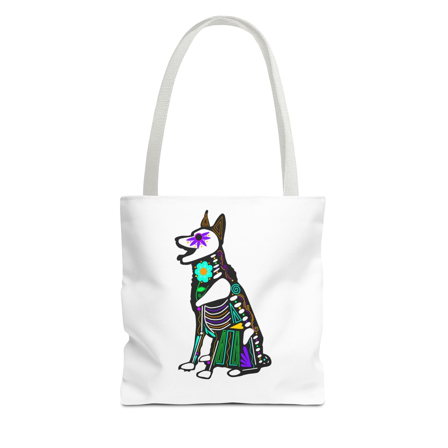 Dia de los Muertos German Shepard Tote Bag
