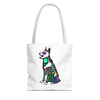 Dia de los Muertos German Shepard Tote Bag