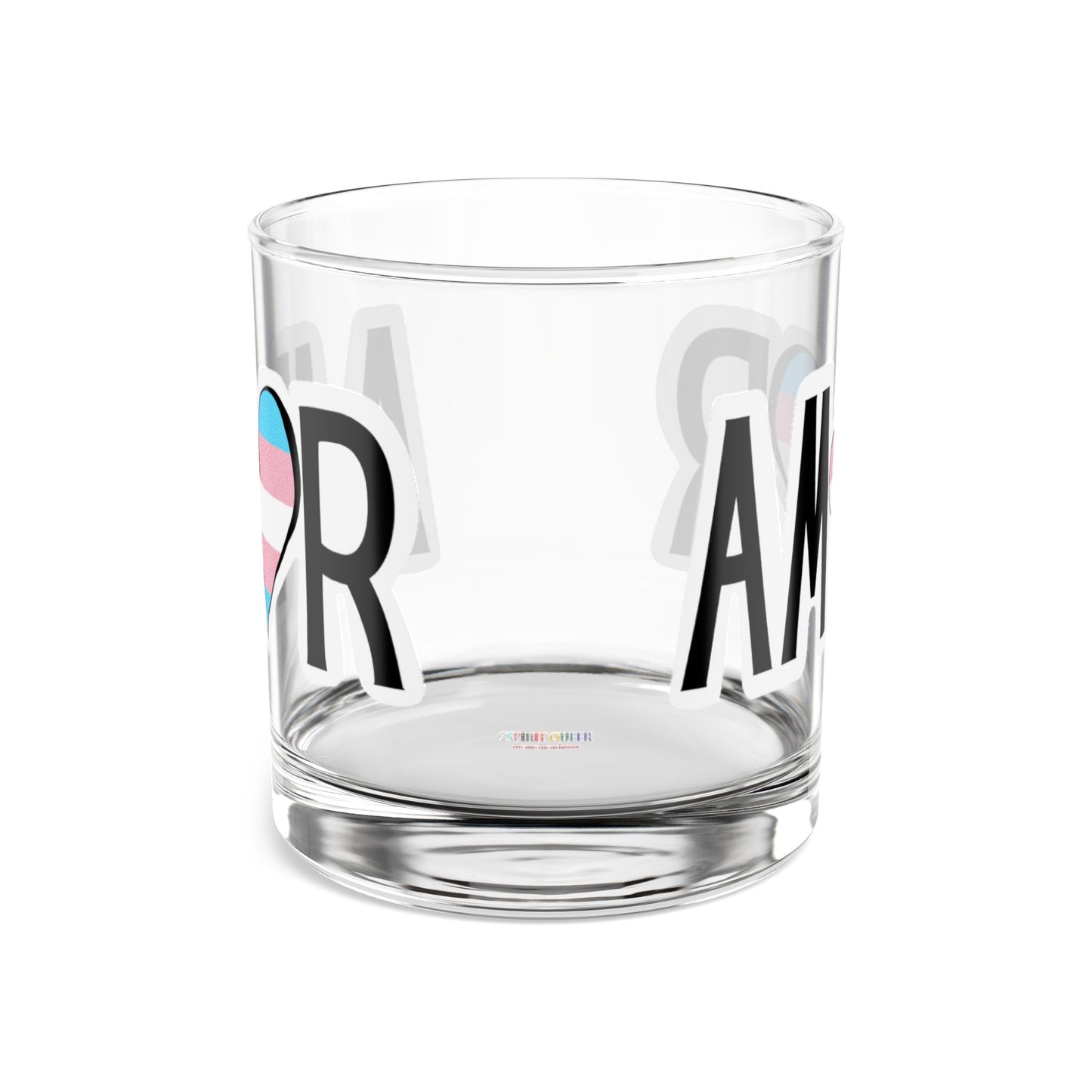 Amor  - Trans Rocks Glass, 10oz