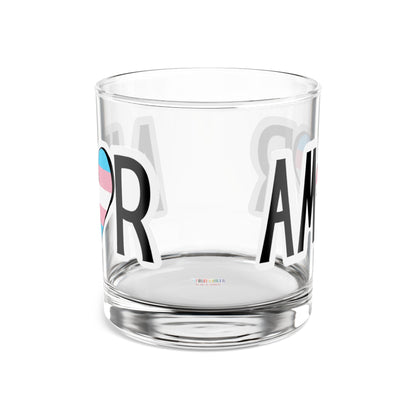 Amor  - Trans Rocks Glass, 10oz