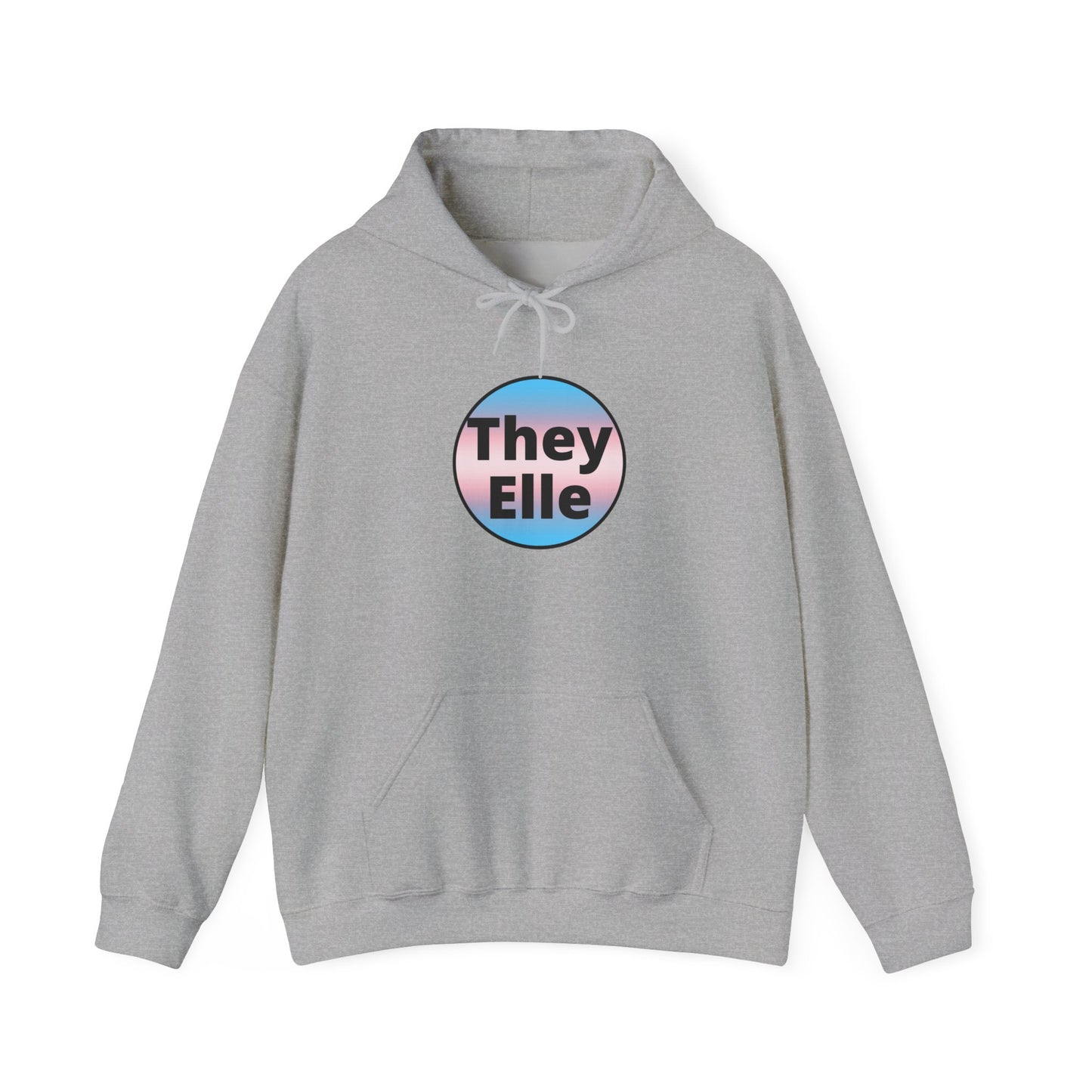 They / Elle Trans Hooded Sweatshirt