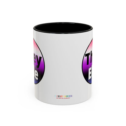 They / Elle Genderfluid Coffee Mug